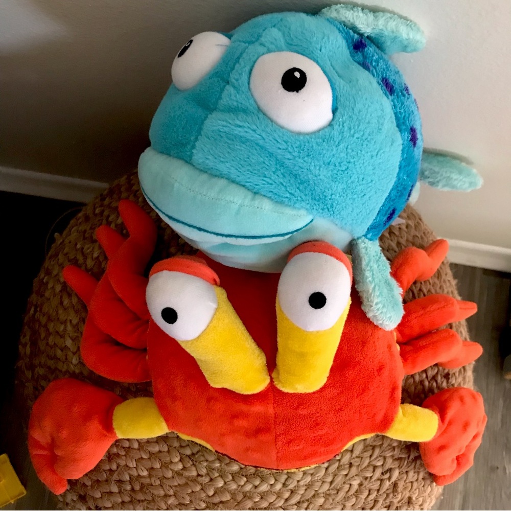 Pout pout fish crab